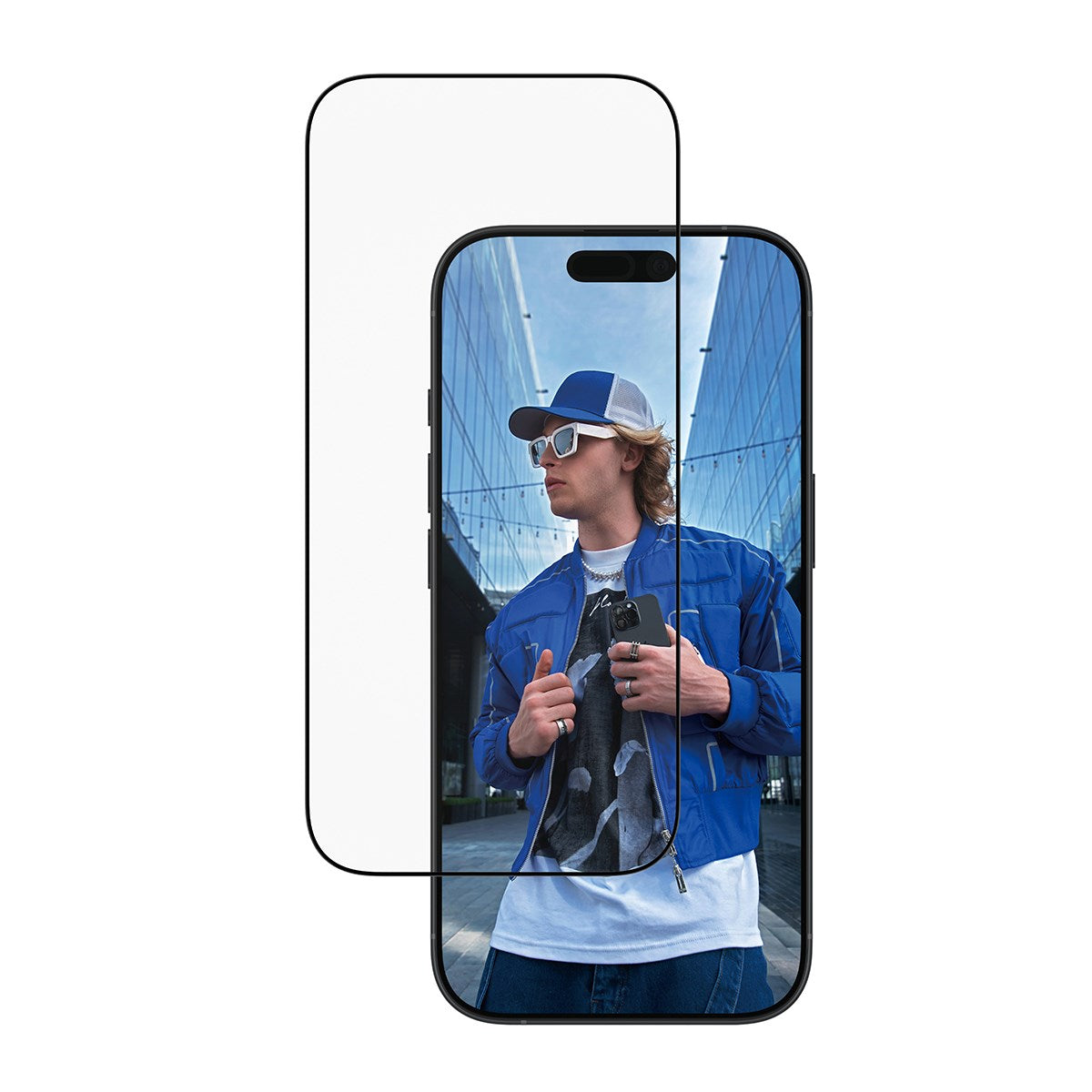 PanzerGlass® Skærmbeskyttelse iPhone 17 | iPhone 16 Pro | Ultra-Wide Fit m. EasyAligner